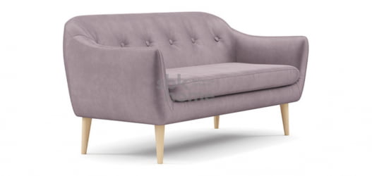 Диван тканевый Реймс ткань Saga Mango (800*1700*840) Коралловый, T1838591/60811/5