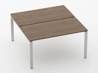 П-образный металлический каркас с траверсами Deka 7.145.14 К Металлик матовый муар