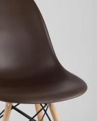 Стул Еамес ДСВ Коричневый / Eames DSW