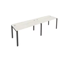 Рабочая станция на 2 раб.места Метал Сйстем Б.СМ-2.3 Наварра/Антрацит / Metal System