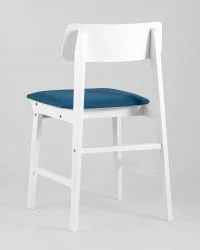 Комплект из двух стульев ODEN WHITE 2 шт Синий