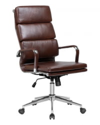 Офисное кресло для руководителей ДОБРИН АРНОЛД (коричневый) / DOBRIN ARNOLD