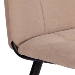 Стул обеденный Asti флок , 47х54х86, бежевый, 7