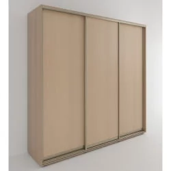 Шкаф-купе 3-х дверный Акцент-Сим Д 2100х600 Дуб молочный