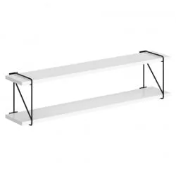 Полка навесная COFFEE SH3-ROD Белый