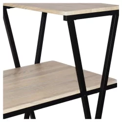 Стол на металлокаркасе BRABIX LOFT CD-004 Дуб натуральный