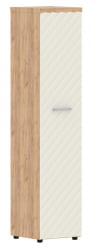 Шкаф колонка с глухой дверью и топом Torr LUX TLHC 42.1 Дуб Бофорд Латте