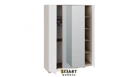 Шкаф комбинированный Валери модуль №4 Дуб сонома/Белый ясень