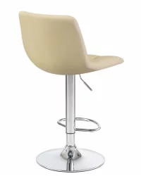 Стул барный ДОБРИН ТАИЛОР экокожа Кремовый / DOBRIN TAILOR
