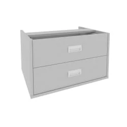 Блок ящиков центральный Марис СХ.ЙC-4 Серый / Maris SH.YC-4