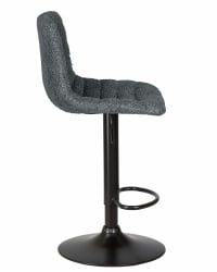 Стул барный ДОБРИН ТРАВИС (серый (ВИВАЛДИ15)) / DOBRIN TRAVIS (VIVALDI15))
