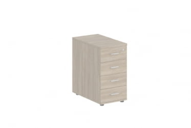 Тумба приставная с 4 ящиками Sigma SG.523.OD.OD Дуб темный