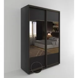 Шкаф-купе 2-х дверный Акцент-Дуэт КВ 1200х600 Венге