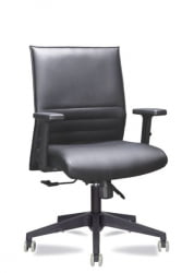 Офисное кресло Майк | Крестовина: пластик паук | Подлокотники: 709 | Низкая спинка: Б / B