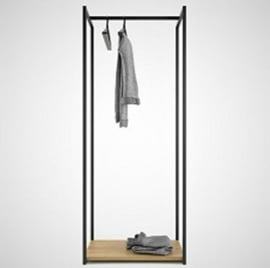 Гардеробный модуль ВЛ-1 580*340*1800мм Дуб Вотан