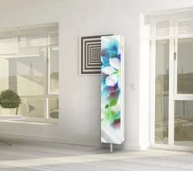 Поворотный зеркальный шкаф Zoom Art Белый