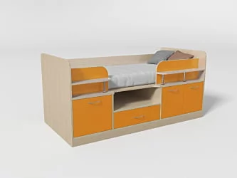 Уголок школьника №7 Дуб молочный/Манго