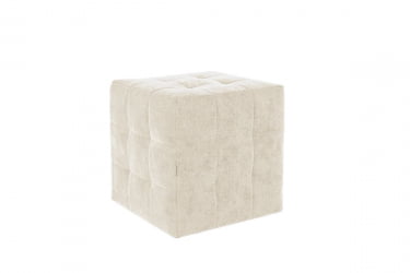Пуф Рубик 2 PM-003.2 крем (велюр)