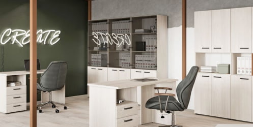 Экран настольный LEMO L-059-1 Сосна Скандинавия