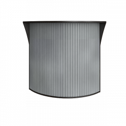 Стойка угловая (радиусный элемент - ролета) Рива А.РС-5.5 Венге Цаво / Riva