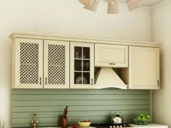 Кухонный гарнитур Кантри №02 Сономе эйч светлая