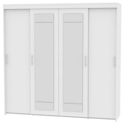 Шкаф-купе Т-5-230х235х60-М(Белый-10) / T-5-230х235х60-M(Белый-10)