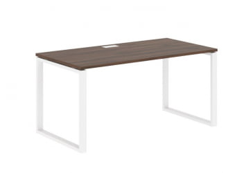 Стол письменный EDIS EQST 1580 Дуб Денвер темный Белый
