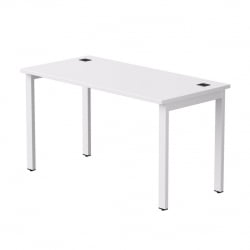 Стол прямой на металлокаркасе, опоры 90 гр Everprof EVO 254S007 Белый