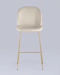 Стул барный Беетле голд Бежевый / Beetle gold