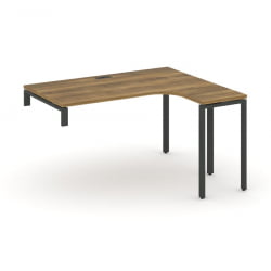 Стол-надставка на опорную тумбу (правый) CОНCЕПТ CН.ОСАН-003(Р) Сандал Янтарный Антрацит / CONCEPT CN.OSAN-003(R)