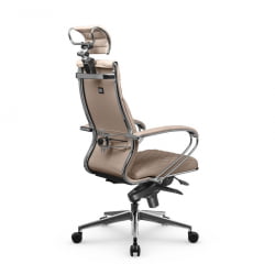 Кресло руководителя Metta L 2c 44C/K116 Infinity Easy Clean (MPES) Комплект 2 Темно-бежевое