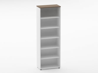 Шкаф 5 широкий открытый Deka 10.23.101 Дуб Верцаска/Белый