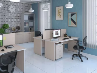 Комплект мебели для персонала Swift 06 Светлый дуб