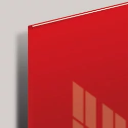 Доска магнитно-маркерная стеклянная BRAUBERG 60х90 см Красная