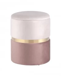 Банкетка Кэрри с ящиком велюр Розовый