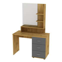 Туалетный столик Алиса(C5)1511х1001х459сторцевойручкой(ДВ-Графит) / Алиса(C5)1511х1001х459сторцевойручкой(ДВ-Графит)