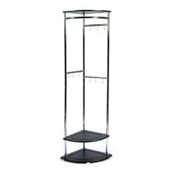 Гардеробная вешалка для одежды CALEDONIA МДФ/металл, 51*51*189 см, Венге