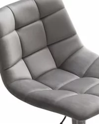 Стул барный DOBRIN TAILOR Серый велюр MJ9-75