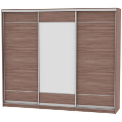 Шкаф-купе B-220х270х60-1(ЯШТ-D7D8D7)