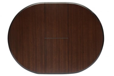 Стол раскладной Siena ( SA-T4EX) дерево гевея/мдф, 90+30х90х75см, Tobacco