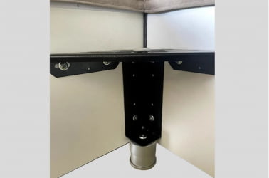 Кровать с основанием Квест 120х200 см ZO.KM1.2-03 мята (велюр)