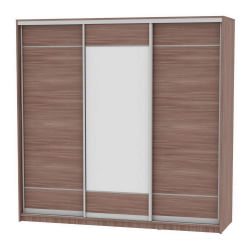 Шкаф-купе B-230х235х60-3(ЯШТ-D7D8D7)