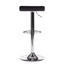 Барный стул KOST (mod. KY509) металл, экокожа, 38*39*63-84 см, черный/хром