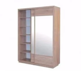 Двустворчатый гардеробный шкаф 1500 (дуб сонома)