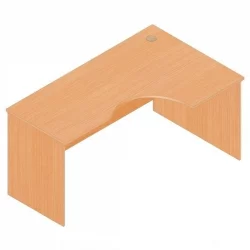 Стол компьютерный угловой Р.СКУ-16 (правый) Дуб Кронберг