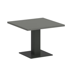 Стол журнальный квадратный HOME OFFICE VR.SP-5-60.2G Металлик/Антрацит металл