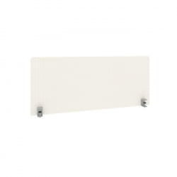 Экран тканевый для стола L1200мм Metal System Б.ТЭКР-2 Белый