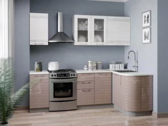 Цоколь для стола окончание ЛД 286.020.000 Серый