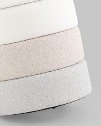 Пуф с ящиком Hive XS букле бежевый