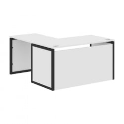 Угловой компьютерный стол XTEN-QP XQPCT 1415H R Белый Антрацит